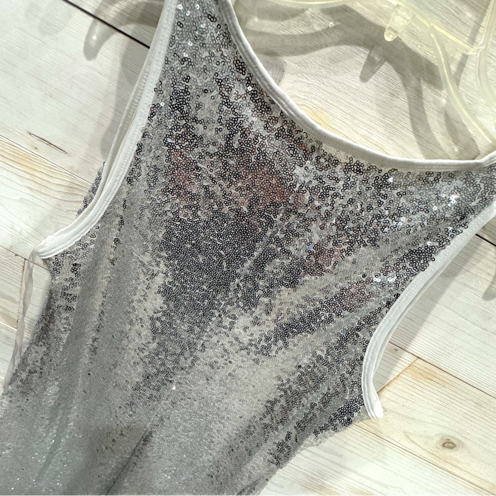 Lane Bryant sequin sleeveless swing/ maxi dress ❤️ - Picture 5 of 6